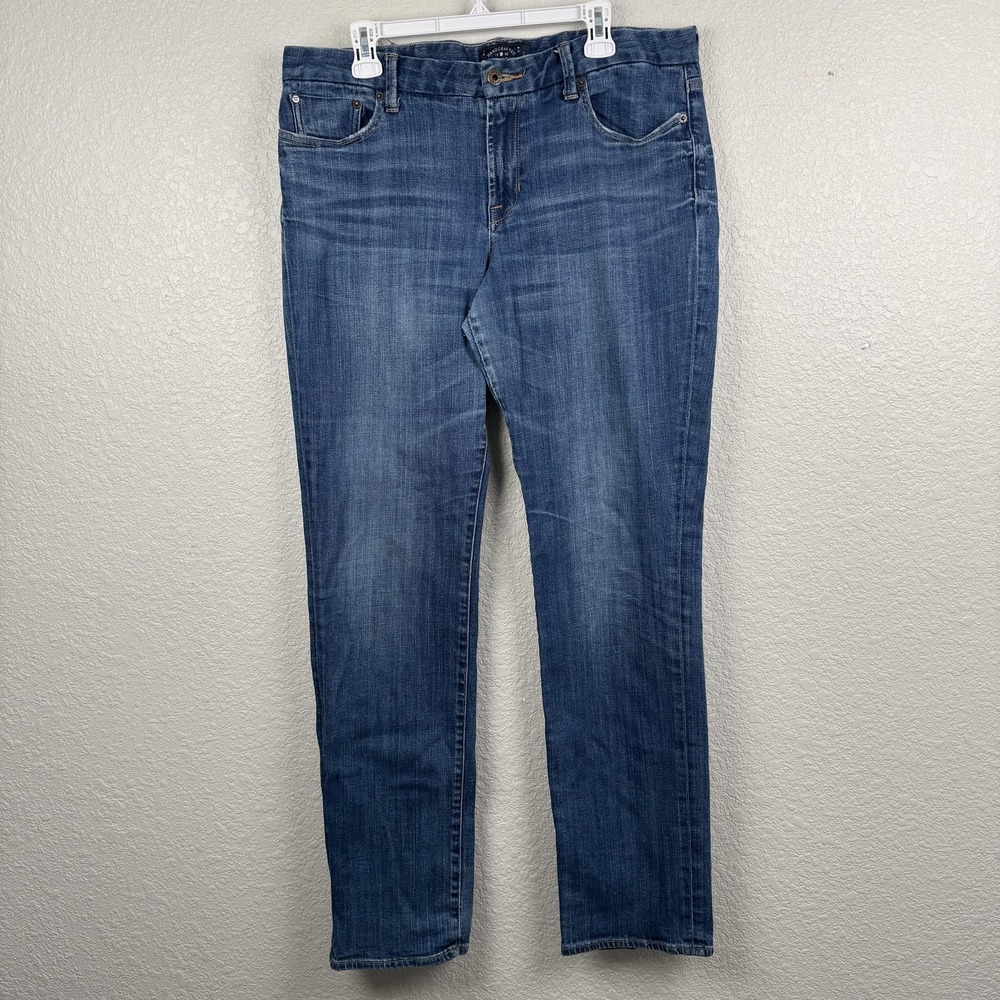 Lucky Brand Jeans Womens Large (38x33) Sweet Jean Straight Denim Five Pocket